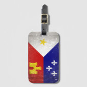 Acadiana Gepäckanhänger (Vorderseite Vertikal)
