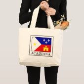 Acadiana Jumbo Stoffbeutel (Vorderseite (Produkt))