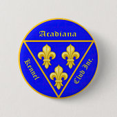 Acadiana Kennel Club Button (Vorderseite)