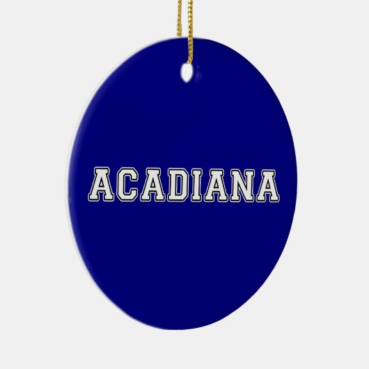 Acadiana Keramik Ornament (Rechts)