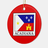 Acadiana Keramik Ornament (Links)