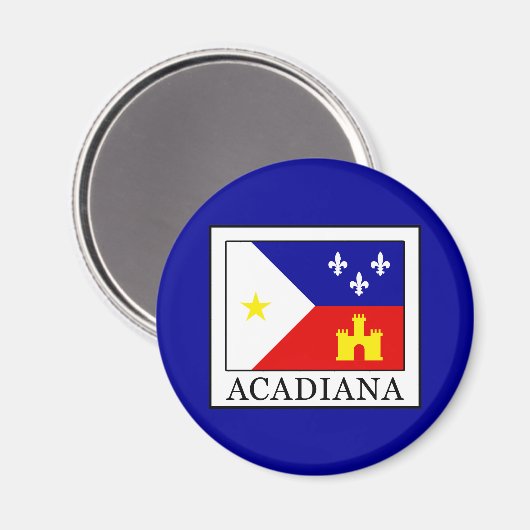 Acadiana Magnet (Vorderseite/Rückseite)