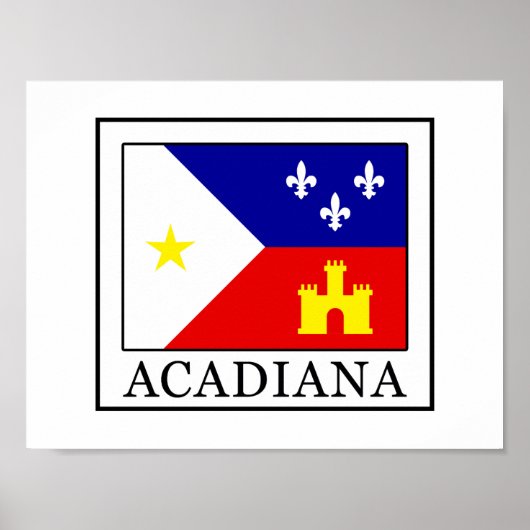 Acadiana Poster (Vorne)