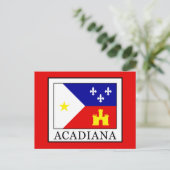 Acadiana Postkarte (Stehend Vorderseite)