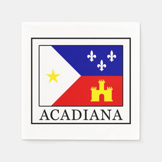 Acadiana Serviette (Vorderseite)