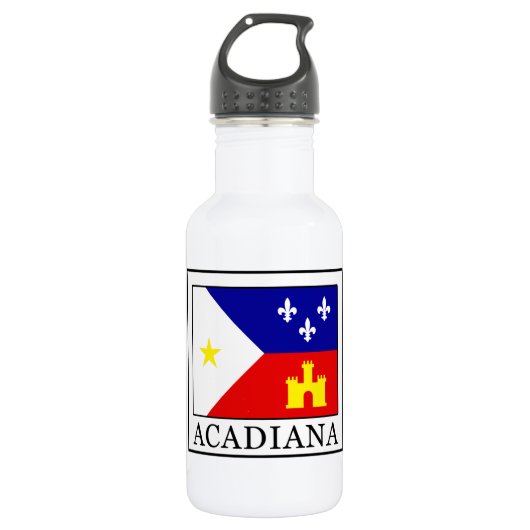 Acadiana Trinkflasche (Vorderseite)