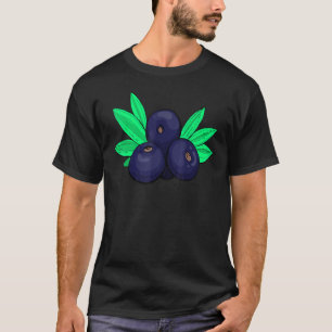 Acai-Beeren Beeren Frucht Essen Vegan Vegetarisch T-Shirt
