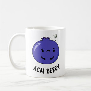 Acai Berry Funny Fruit Pun Kaffeetasse