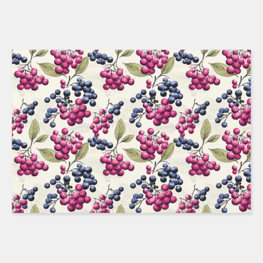 Acai Geschenkpapier Set (Vorderseite 3)