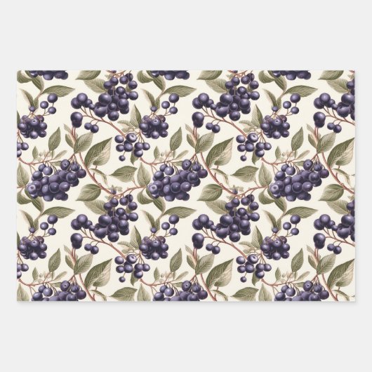 Acai Geschenkpapier Set (Vorderseite 2)