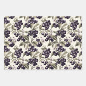 Acai Geschenkpapier Set (Vorderseite)