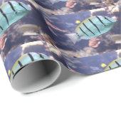 Acanthurus triostegus geschenkpapier (Rolleneckpunkt)