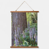 Acanthus/Bären-Breeches-Floral Wandteppich Mit Holzrahmen (Vorderseite)