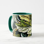 Acanthus, beliebtes Muster von William Morris Tasse (Vorderseite Links)