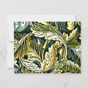Acanthus, beliebtes William Morris-Muster Karte
