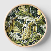 Acanthus, beliebtes William Morris-Muster Uhr (Vorderseite)