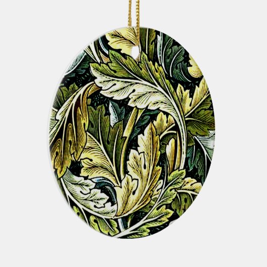 Acanthus, beliebtes William Morris patterb Keramik Ornament (Rechts)