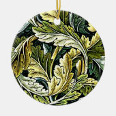 Acanthus, beliebtes William Morris patterb Keramik Ornament (Vorne)