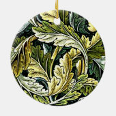 Acanthus, beliebtes William Morris patterb Keramik Ornament (Hinten)