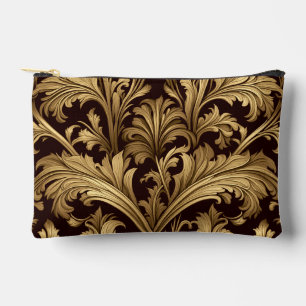 Acanthus-Blätter (Alter Goldton) (Klein) Zubehörtasche