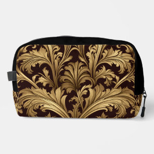Acanthus-Blätter (Alter Goldton) Waschbeutel