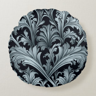 Acanthus-Blätter Rundes Kissen