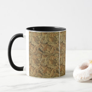 Acanthus-Blätter von William Morris, Antike Textil Tasse