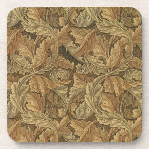 Acanthus-Blätter von William Morris, Antique Texti Getränkeuntersetzer