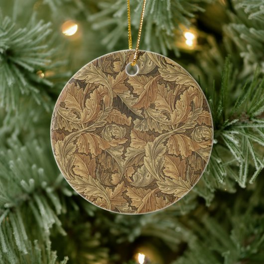 Acanthus-Blätter von William Morris, Antique Texti Keramik Ornament (Baum)