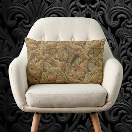 Acanthus-Blätter von William Morris, Antique Texti Lendenkissen