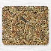 Acanthus-Blätter von William Morris, Antique Texti Mousepad (Vorne)