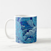 Acanthus Blau, William Morris Kaffeetasse (Links)
