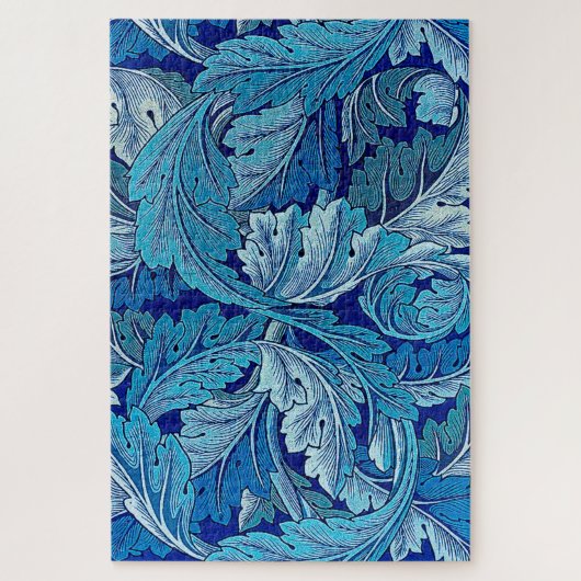 Acanthus Blue Puzzle (Vertikal)