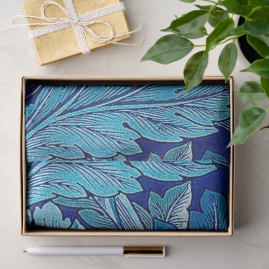 Acanthus Blue Seidenpapier (Geschenk)
