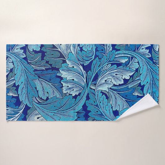 Acanthus Blue, William Morris Badehandtuch (Badehandtuch)