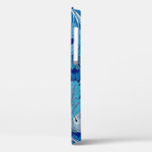 Acanthus Blue, William Morris Case-Mate iPhone Hülle (Rückseite / Links)