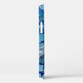 Acanthus Blue, William Morris Case-Mate iPhone Hülle (Rückseite / Rechts)