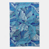 Acanthus Blue, William Morris Geschirrtuch (Vertikal)