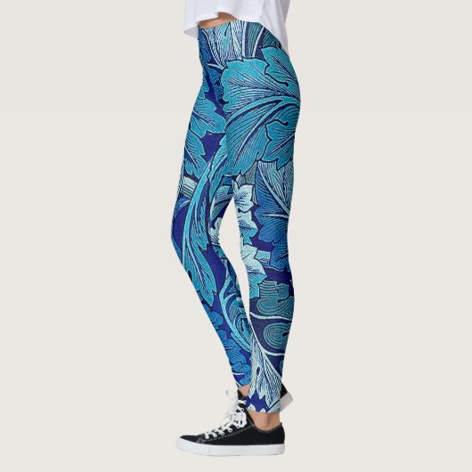 Acanthus Blue, William Morris Leggings (Links)