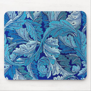 Acanthus Blue, William Morris Mousepad