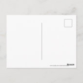 Acanthus Blue, William Morris Postkarte (Rückseite)