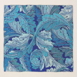 Acanthus Blue, William Morris Schal<br><div class="desc">William Morris (24. März 1834 - 3. Oktober 1896) war ein britischer Textilingenieur, Dichter, Romanautor, Übersetzer und sozialistischer Aktivist, der mit der British Arts and Crafts Movement assoziiert ist. Er trug maßgeblich zur Wiederbelebung der traditionellen britischen Textilkunst und -methoden bei. Seine literarischen Beiträge trugen dazu bei, das moderne Fantasy-Genre zu...</div>