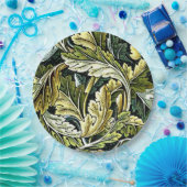 Acanthus, ein William Morris-Muster, Pappteller (Party)