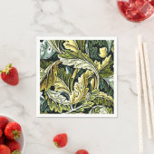 Acanthus, ein William Morris-Muster, Serviette (Beispiel)
