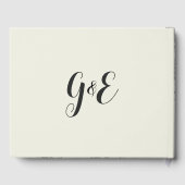 Acanthus Elegance Gästebuch (Rückseite)