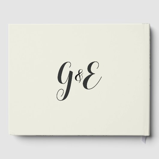 Acanthus Elegance Gästebuch (Rückseite)