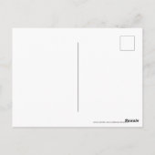 Acanthus Green, William Morris Postkarte (Rückseite)