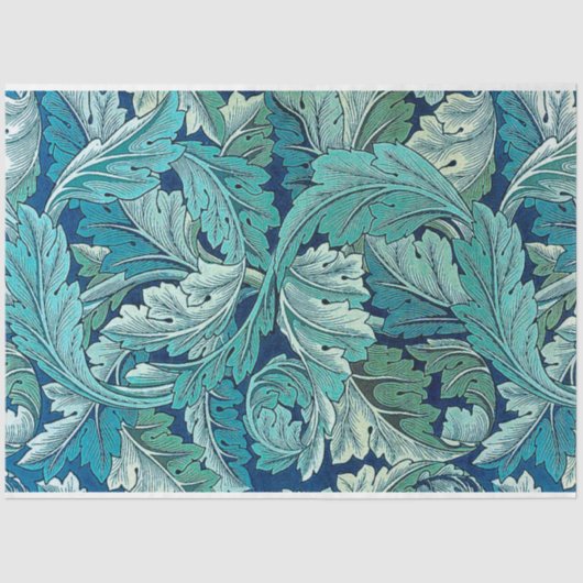 Acanthus Green, William Morris Seidenpapier (Vorderseite)
