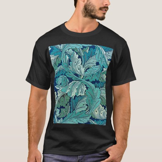Acanthus Green, William Morris T-Shirt (Vorderseite)