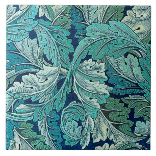 Acanthus Grün, William Morris Fliese